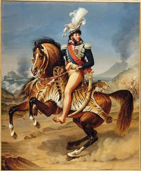 Equestrian Portrait of Joachim Murat — Antoine-Jean Gros