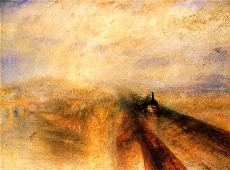Rain, Steam, and Speed - The Great Western Railway — J. M. W. Turner