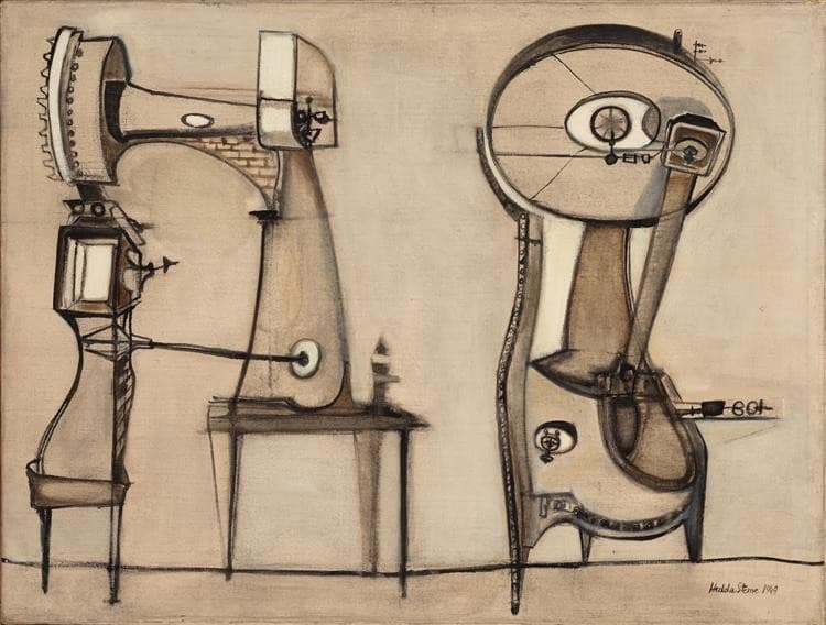 Machine (Anthropograph No. 13) — Hedda Sterne