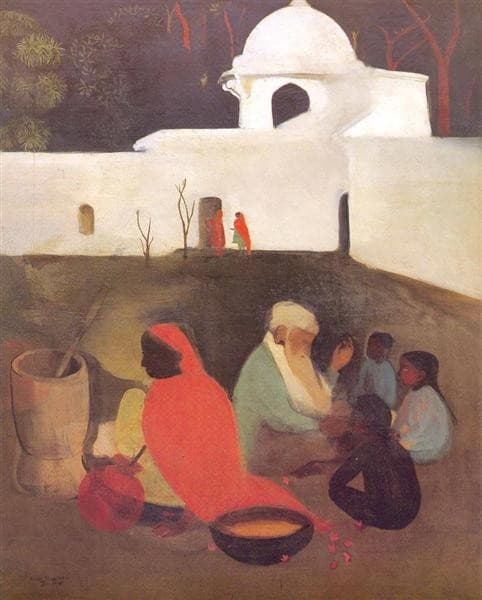 Ancient Storyteller — Amrita Sher-Gil