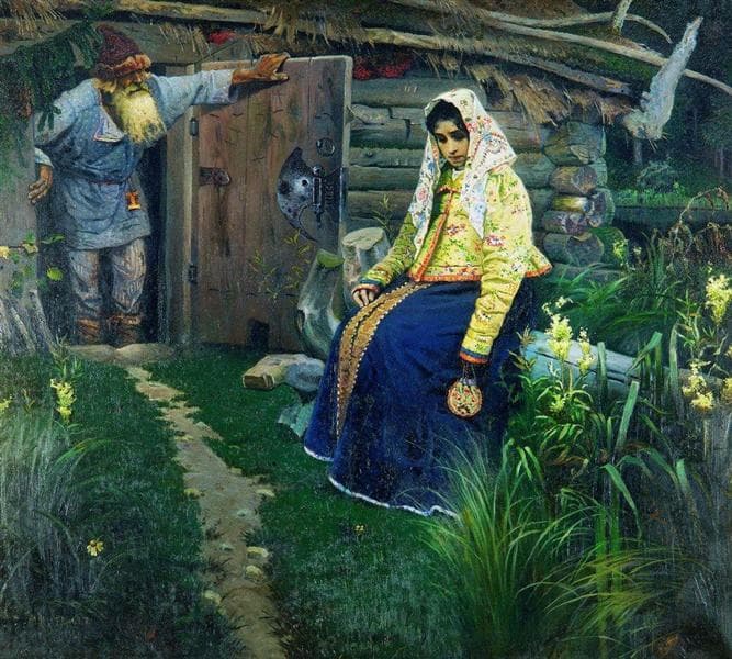 За приворотным зельем — Mikhail Nesterov