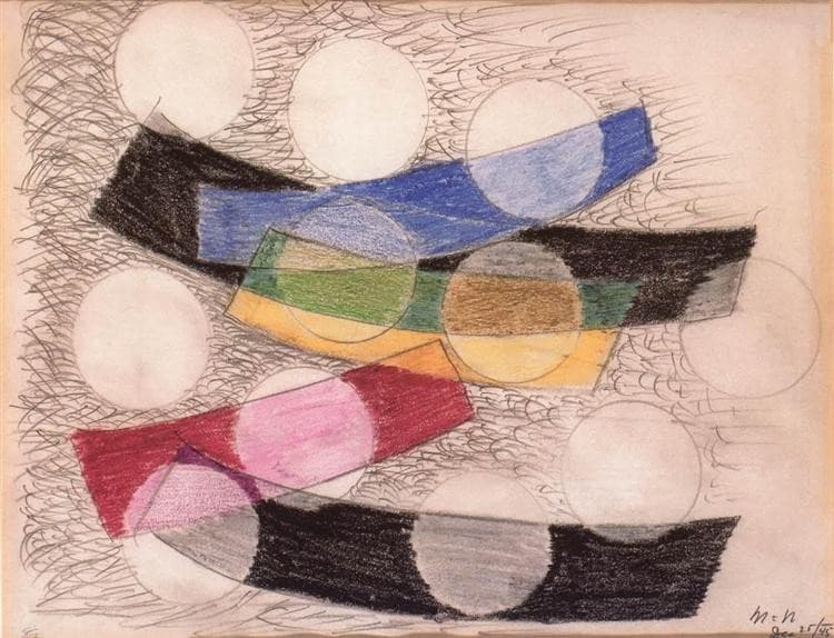 Floating Forms — László Moholy-Nagy