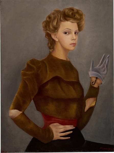 Self Portrait with Scorpion — Leonor Fini