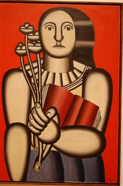 Woman with a Book — Fernand Léger