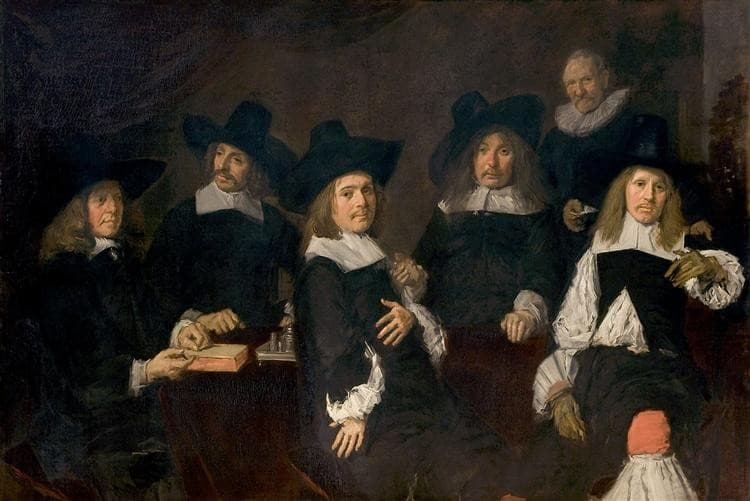 Regents of the Old Men's Alms House, Haarlem — Frans Hals