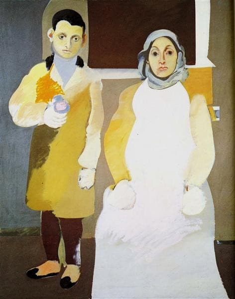 The Artist and His Mother — Arshile Gorky