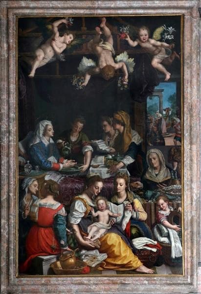 Birth of the Virgin — Alessandro Allori