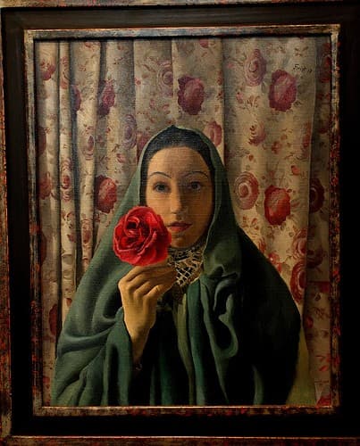 Lady with Roses — Greta Freist