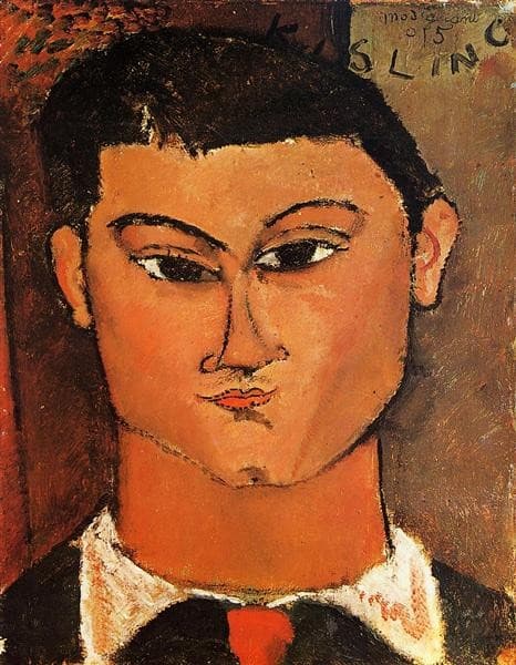 Portrait of Moise Kisling — Amedeo Modigliani