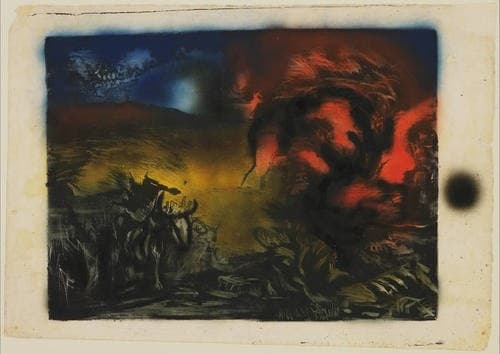 Landscape with Steer — Jackson Pollock