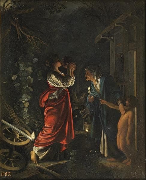 Ceres at the House of Hecuba — Adam Elsheimer