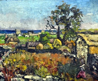 Landscape at Mangalia — Ion Tuculescu