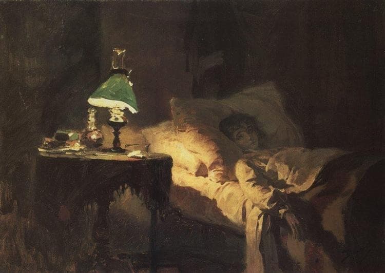 The ill woman — Vasily Polenov