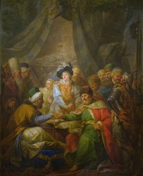 The Chocim Treaty (1621) — Marcello Bacciarelli