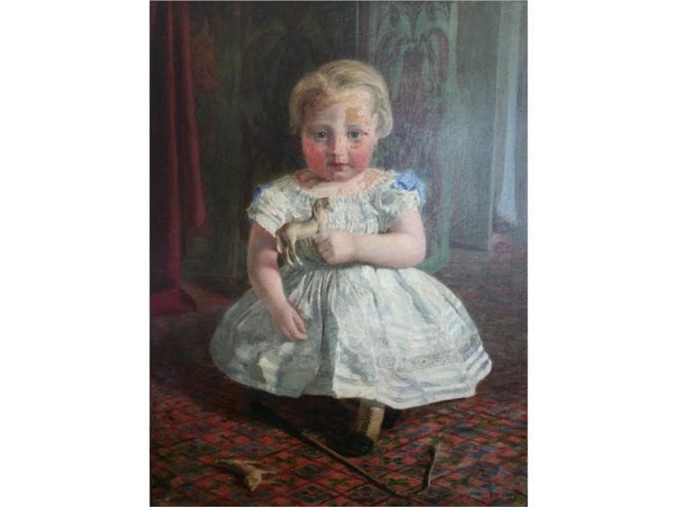 Portrait of a child — Edward R. Taylor