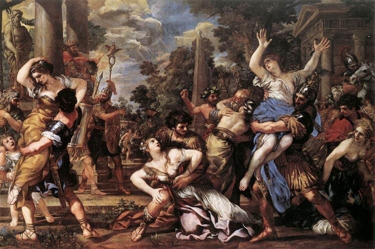 The Abduction of the Sabine Women — Pietro da Cortona
