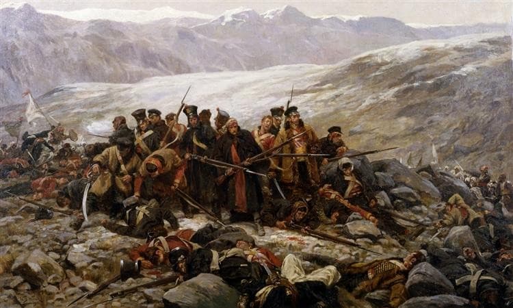 The Last Stand of the 44th Regiment at Gundamuck, 1842 — William Barnes Wollen