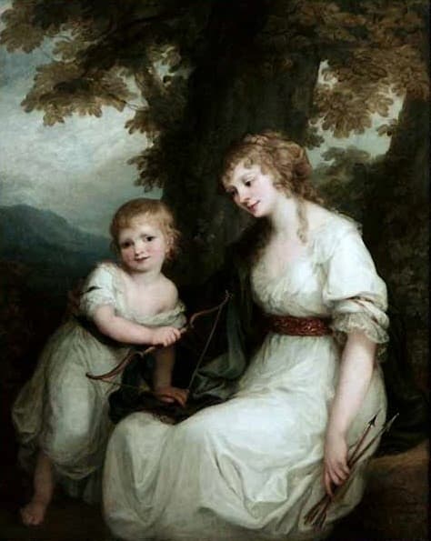 Juliane von Kriidener and her son Paul — Angelica Kauffman