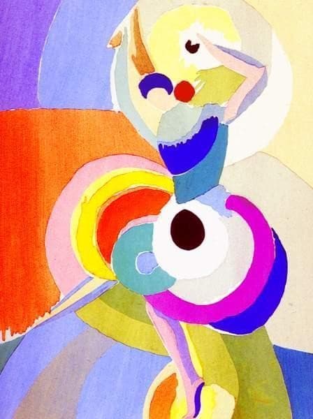 Flamenco dancer — Sonia Delaunay