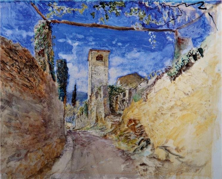 A Vineyard Walk Lucca — John Ruskin