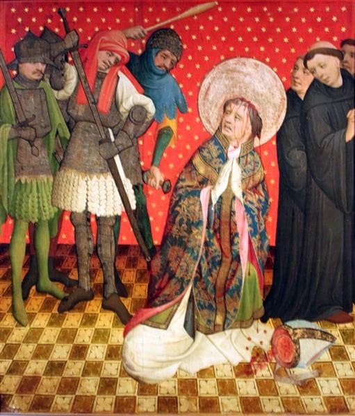 The Martyrdom of Saint Thomas of Canterbury — Master Francke