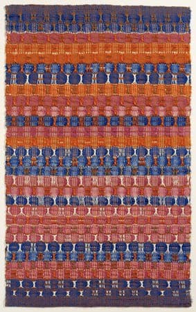 Red and Blue Layers — Anni Albers
