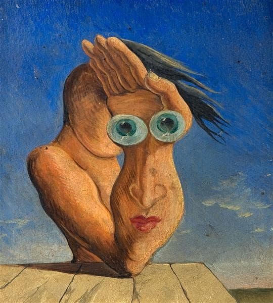 Composition with Portrait — Victor Brauner