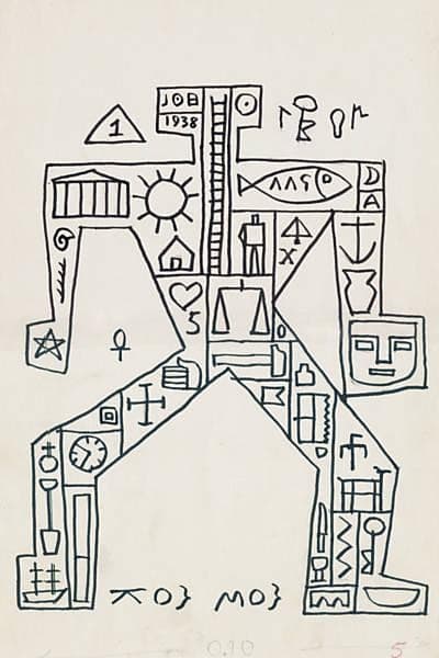 Hombre Constructivo — Joaquín Torres-García