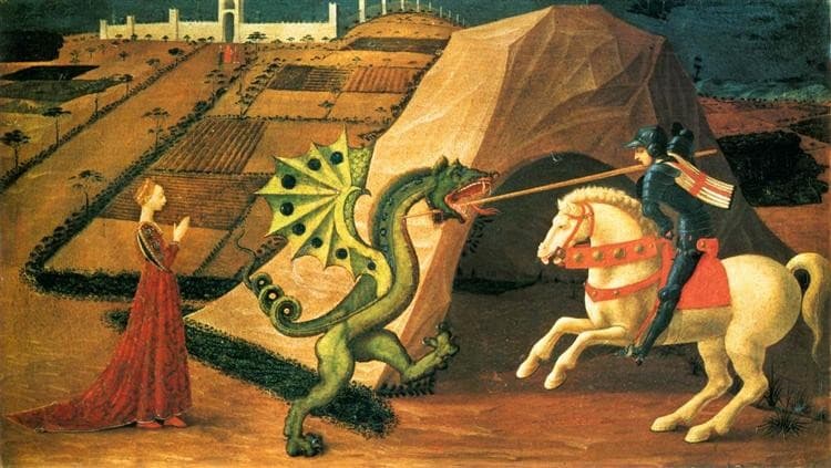 St.George and the Dragon — Paolo Uccello