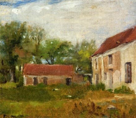 Farm at Rebais — Eva Gonzalès