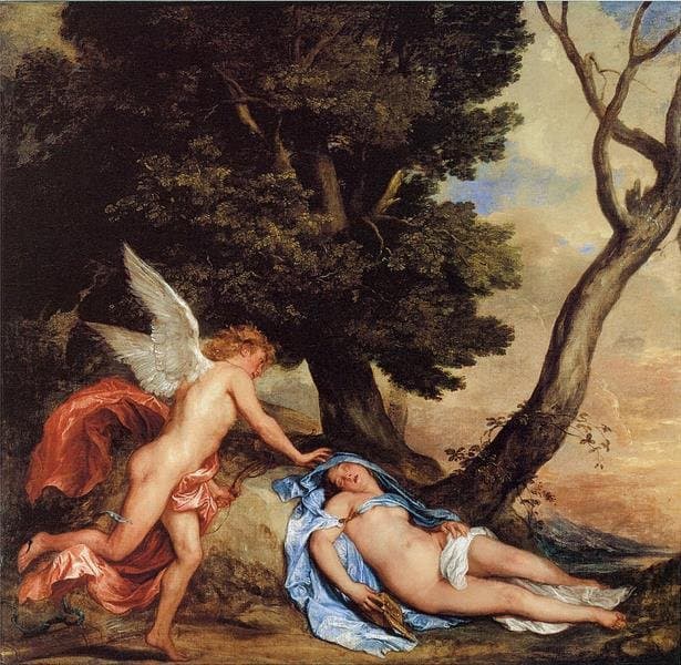 Cupid and Psyche — Anthony van Dyck