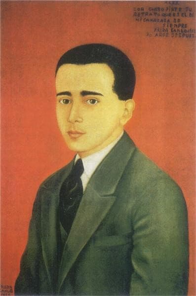 Portrait of Alejandro Gómez Arias — Frida Kahlo