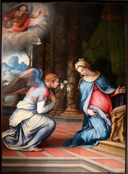 Annunciation — Francesco de' Rossi (Francesco Salviati), "Cecchino"