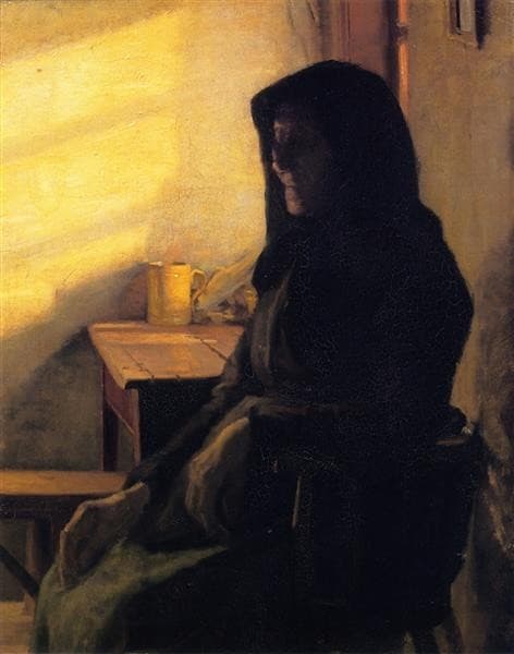 A Blind Woman in Her Room — Anna Ancher