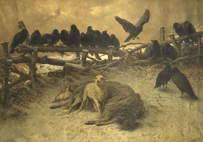 The Orphan — August Friedrich Schenck