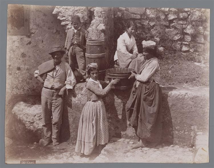 Family from Capri — Roberto Rive