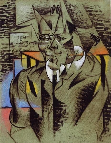 Study for a portrait of Jean Dupré — Félix Del Marle