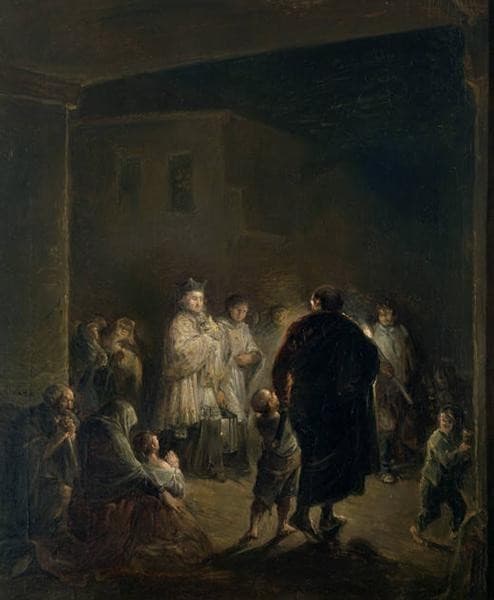 The Viaticum — Leonardo Alenza