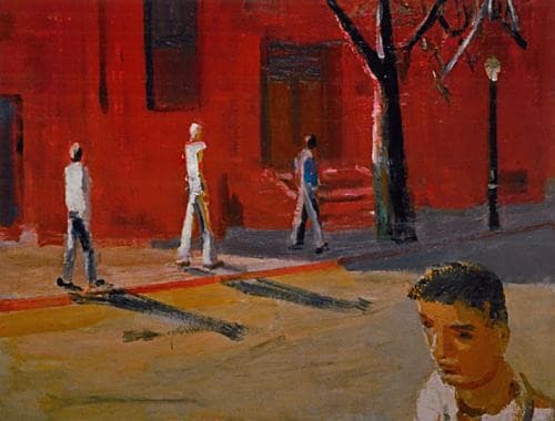 Boston Street Scene — David Park
