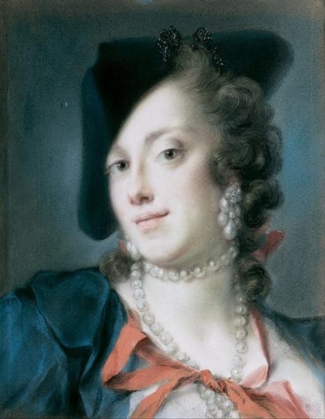A Venetian Lady from the House of Barbarigo (Caterina Sagredo Barbarigo) — Rosalba Carriera