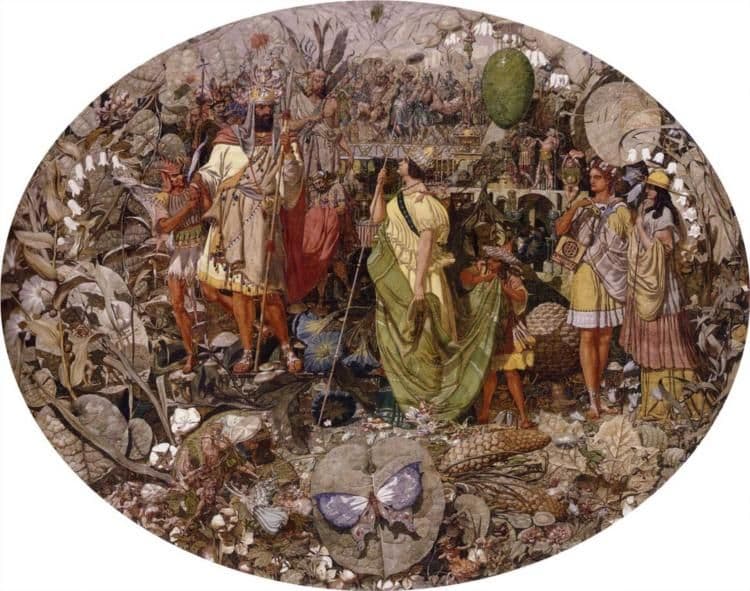 Contradiction. Oberon and Titania — Richard Dadd