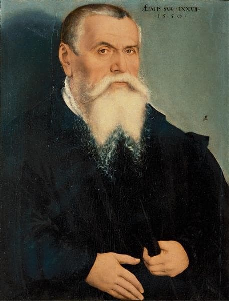 Portrait of Lucas Cranach the Elder — Lucas Cranach the Elder