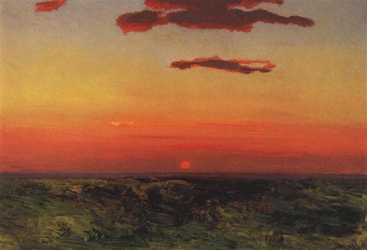 Закат — Arkhip Kuindzhi