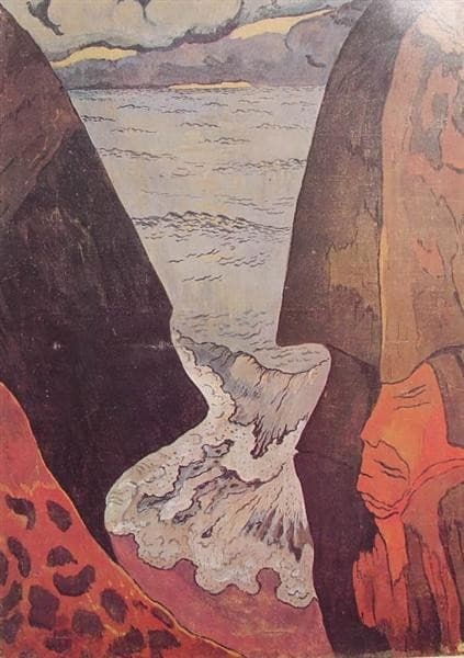 Cliffs near Camaret — Georges Lacombe