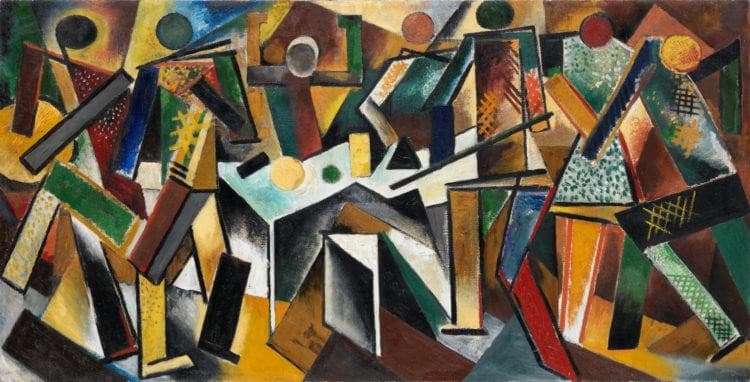 Billiard Players — Varvara Stepanova