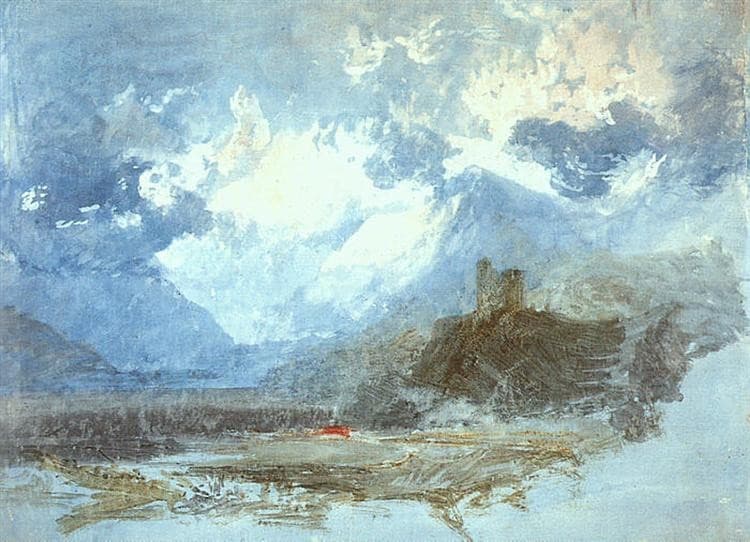 Dolbadern Castle — J. M. W. Turner