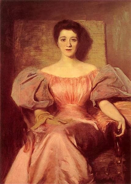 Portret Żony Artysty — Teodor Axentowicz