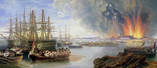 The Bombardment of Sebastopol — John Wilson Carmichael