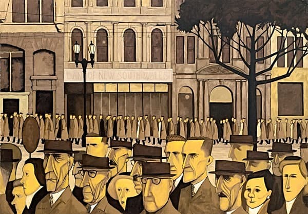Collins St. 5p.m. — John Brack