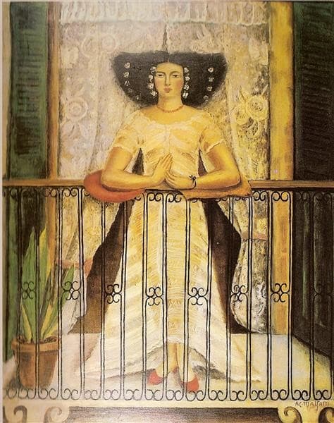 Mulher do Pará (no balcão) — Anita Malfatti